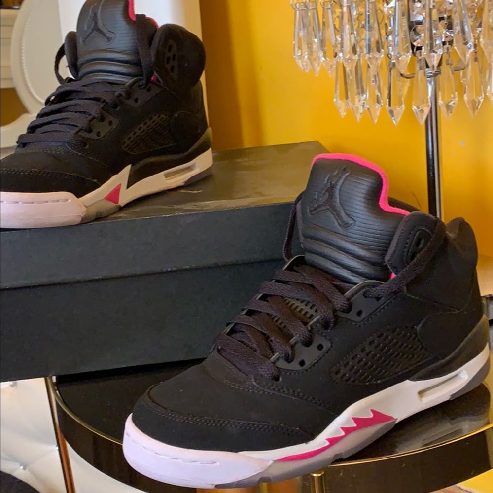 Girls Air Jordan 5 Retro GG. size men’s 5.